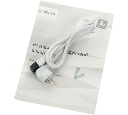 Духовой шкаф Электрический Bosch HBG517EW0R белый