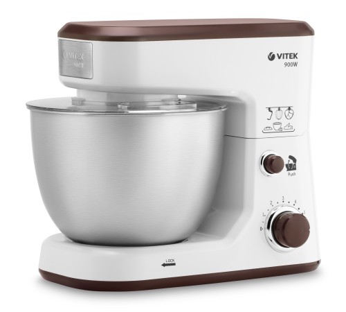 Миксер планетарный Vitek VT-1433 900Вт белый Миксер планетарный Vitek VT-1433 900Вт белый