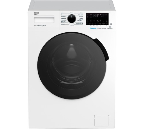 Стиральная машина Beko WSPE6H616W класс: A+++ загр.фронтальная макс.:6.5кг белый инвертер Стиральная машина Beko WSPE6H616W класс: A+++ загр.фронтальная макс.:6.5кг белый инвертер