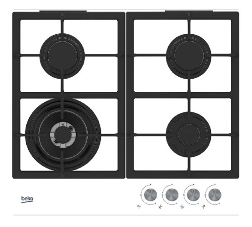 Газовая варочная поверхность Beko HILW64225SW белый Газовая варочная поверхность Beko HILW64225SW белый