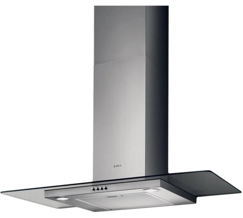 Вытяжка каминная Elica Flat Glass IX/A/90 нержавеющая сталь управление: кнопочное (1 мотор)