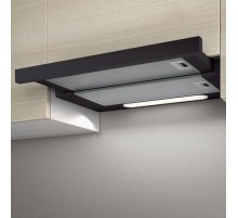Вытяжка встраиваемая Elica Elite 14 Lux BL/A/50 нержавеющая сталь/черный управление: кнопочное (1 мотор)