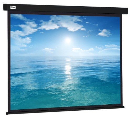 Экран Cactus 104.6x186см Wallscreen CS-PSW-104X186-BK 16:9 настенно-потолочный рулонный черный Экран Cactus 104.6x186см Wallscreen CS-PSW-104X186-BK 16:9 настенно-потолочный рулонный черный