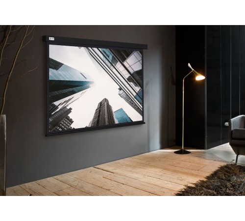 Экран Cactus 124.5x221см Wallscreen CS-PSW-124X221-BK 16:9 настенно-потолочный рулонный черный Экран Cactus 124.5x221см Wallscreen CS-PSW-124X221-BK 16:9 настенно-потолочный рулонный черный