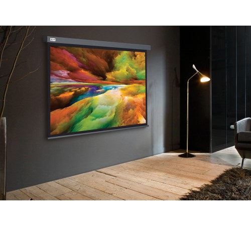 Экран Cactus 152x203см Wallscreen CS-PSW-152X203-SG 4:3 настенно-потолочный рулонный серый Экран Cactus 152x203см Wallscreen CS-PSW-152X203-SG 4:3 настенно-потолочный рулонный серый