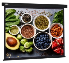 Экран Cactus 187x332см Wallscreen CS-PSW-187X332-BK 16:9 настенно-потолочный рулонный черный