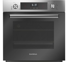 Духовой шкаф Электрический Darina 0U5 BDE112 708 X1 нержавеющая сталь/черный