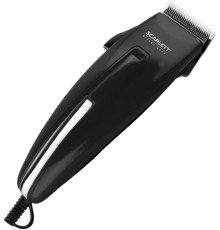 Машинка для стрижки Scarlett SC-HC63C11 черный 15Вт (насадок в компл:4шт)