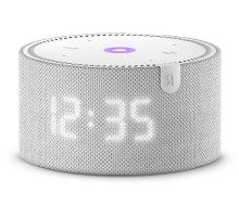 Умная колонка Yandex Станция Мини с часами Алиса серый 10W 1.0 BT 10м (YNDX-00020G)