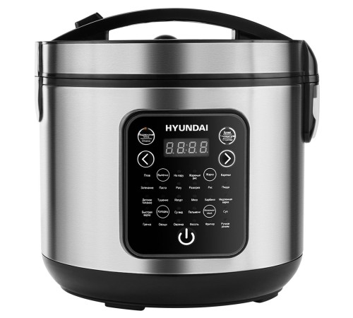 Мультиварка Hyundai HYMC-2401 5л 900Вт серебристый/черный Мультиварка Hyundai HYMC-2401 5л 900Вт серебристый/черный