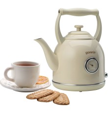 Чайник электрический Gorenje K17CLINGOR 1.7л. 2000Вт бежевый корпус: металл/пластик