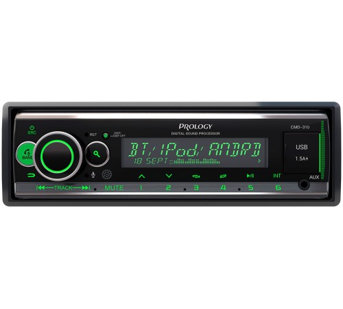 Автомагнитола Prology CMD-310 1DIN 4x55Вт AUX DSP 3 RDS (PRCMD310) Автомагнитола Prology CMD-310 1DIN 4x55Вт AUX DSP 3 RDS (PRCMD310)