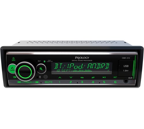 Автомагнитола Prology CMD-310 1DIN 4x55Вт AUX DSP 3 RDS (PRCMD310) Автомагнитола Prology CMD-310 1DIN 4x55Вт AUX DSP 3 RDS (PRCMD310)