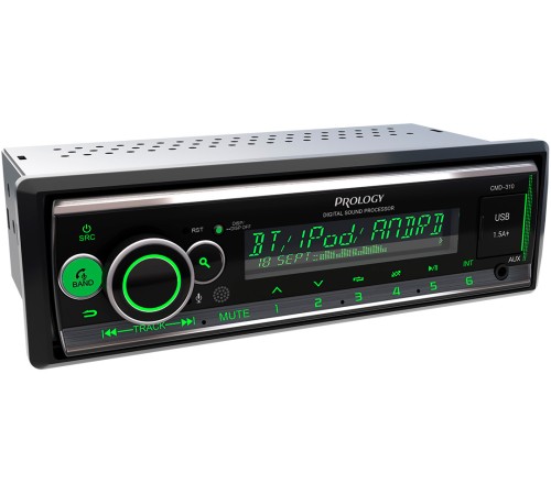 Автомагнитола Prology CMD-310 1DIN 4x55Вт AUX DSP 3 RDS (PRCMD310) Автомагнитола Prology CMD-310 1DIN 4x55Вт AUX DSP 3 RDS (PRCMD310)