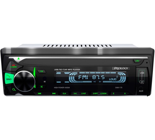 Автомагнитола Prology CMX-175 1DIN 4x55Вт v4.2 ПДУ (PRCMX175) Автомагнитола Prology CMX-175 1DIN 4x55Вт v4.2 ПДУ (PRCMX175)