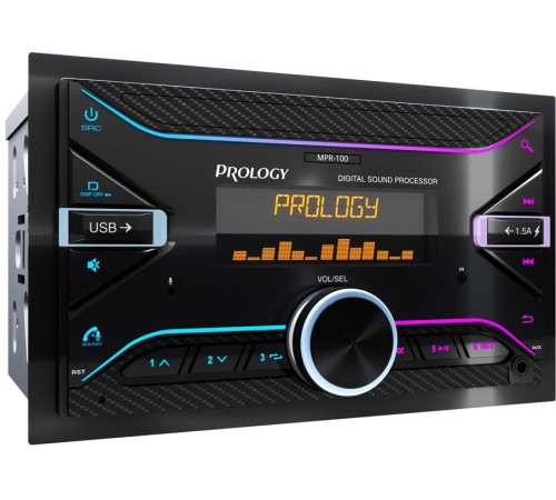 Автомагнитола Prology MPR-100 2DIN 4x55Вт RDS (PRMPR100) Автомагнитола Prology MPR-100 2DIN 4x55Вт RDS (PRMPR100)