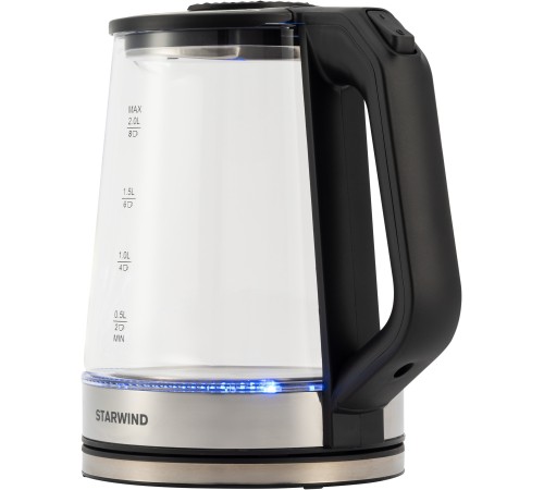 Чайник электрический Starwind SKG5778 2л. 2000Вт черный/прозрачный корпус: стекло Чайник электрический Starwind SKG5778 2л. 2000Вт черный/прозрачный корпус: стекло
