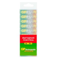 Аккумулятор GP 270AAHC AA NiMH 2700mAh (10шт)
