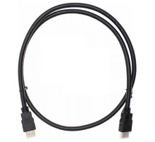 Кабель аудио-видео Cactus CS-HDMI.1.4-1 HDMI (m)/HDMI (m) 1м. позолоч.конт. черный