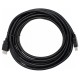Кабель аудио-видео Cactus CS-HDMI.1.4-5 HDMI (m)/HDMI (m) 5м. позолоч.конт. черный