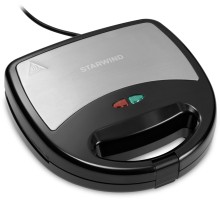 Сэндвичница Starwind SSW2346 750Вт черный/серебристый