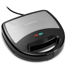 Сэндвичница Starwind SSW2346 750Вт черный/серебристый