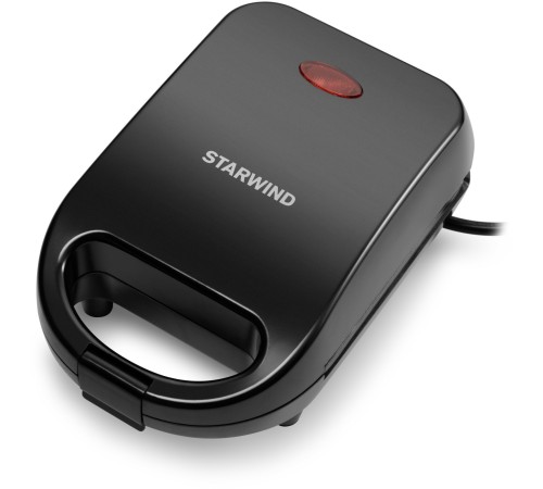 Сэндвичница Starwind SSW2142 600Вт черный/черный Сэндвичница Starwind SSW2142 600Вт черный/черный