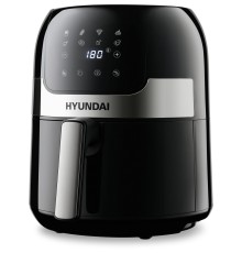 Аэрогриль Hyundai HYF-3555 1500Вт черный/серебристый