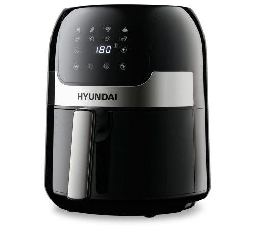 Аэрогриль Hyundai HYF-3555 1500Вт черный/серебристый Аэрогриль Hyundai HYF-3555 1500Вт черный/серебристый