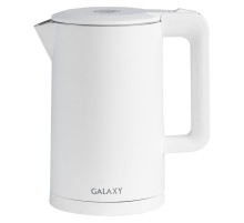 Чайник электрический Galaxy GL 0323 1.7л. 2000Вт белый корпус: пластик (ГЛ0323БЕЛ)