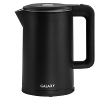Чайник электрический Galaxy GL 0323 1.7л. 2000Вт черный корпус: пластик (ГЛ0323ЧЕРН)