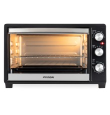 Мини-печь Hyundai MIO-HY074 30л. 1500Вт серебристый/черный