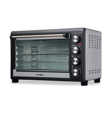 Мини-печь Hyundai MIO-HY076 45л. 2000Вт серебристый/черный