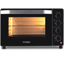 Мини-печь Hyundai MIO-HY081 38л. 2000Вт серебристый/черный