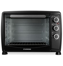 Мини-печь Starwind SMO2045 35л. 1500Вт черный/серебристый