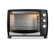 Мини-печь Starwind SMO2046 35л. 1500Вт серебристый/черный
