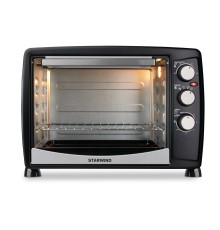 Мини-печь Starwind SMO2046 35л. 1500Вт серебристый/черный
