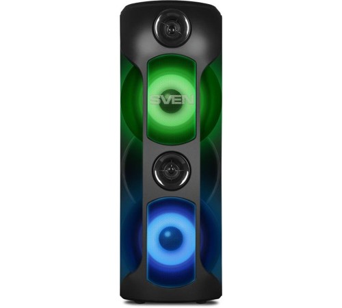 Колонка порт. Sven AC PS-720 черный 80W 1.0 BT/3.5Jack 10м 4400mAh (АС PS-720) Колонка порт. Sven AC PS-720 черный 80W 1.0 BT/3.5Jack 10м 4400mAh (АС PS-720)