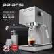 Кофеварка рожковая Polaris Adore Crema PCM 1542E 1350Вт нержавеющая сталь