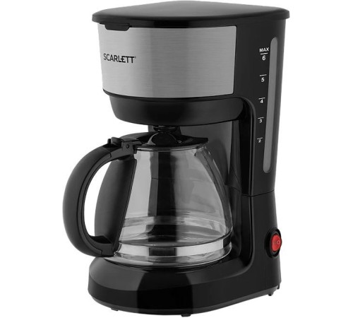 Кофеварка капельная Scarlett SC-CM33012 600Вт черный Кофеварка капельная Scarlett SC-CM33012 600Вт черный