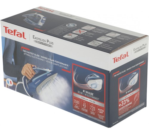 Утюг Tefal FV5735E0 2500Вт синий/белый