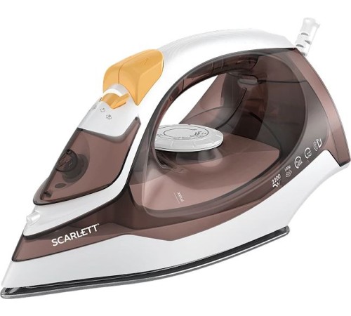 Утюг Scarlett SC-SI30K47 2200Вт коричневый/белый Утюг Scarlett SC-SI30K47 2200Вт коричневый/белый