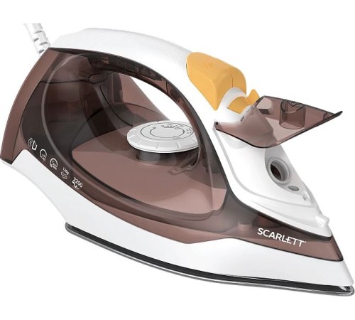 Утюг Scarlett SC-SI30K47 2200Вт коричневый/белый Утюг Scarlett SC-SI30K47 2200Вт коричневый/белый