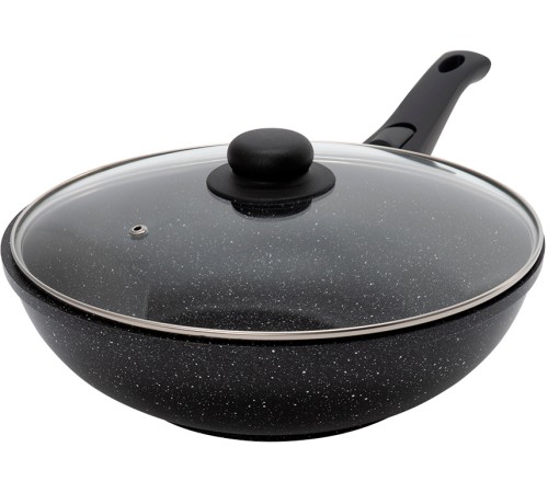 Сковорода ВОК (WOK) Starwind Chef Induction SW-CHI4028W круглая 28см покрытие: Pfluon ручка съемная (с крышкой) черный Сковорода ВОК (WOK) Starwind Chef Induction SW-CHI4028W круглая 28см покрытие: Pfluon ручка съемная (с крышкой) черный