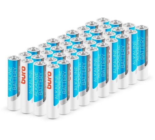 Батарея Buro Alkaline LR03 AAA (40шт) коробка Батарея Buro Alkaline LR03 AAA (40шт) коробка