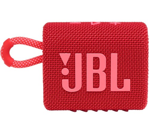 Колонка порт. JBL GO 3 красный 4.2W 1.0 BT 10м (JBLGO3RED)