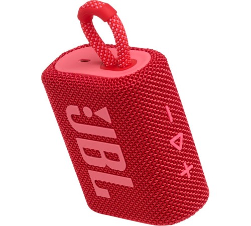 Колонка порт. JBL GO 3 красный 4.2W 1.0 BT 10м (JBLGO3RED)