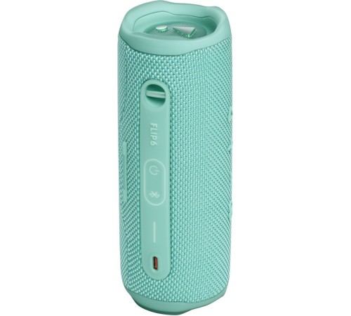 Колонка порт. JBL Flip 6 бирюзовый 30W 1.0 BT 4800mAh (JBLFLIP6TEAL)