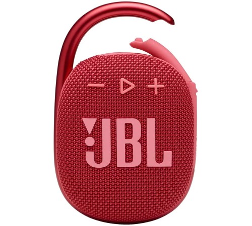 Колонка порт. JBL Clip 4 красный 5W 1.0 BT 15м 500mAh (JBLCLIP4RED) Колонка порт. JBL Clip 4 красный 5W 1.0 BT 15м 500mAh (JBLCLIP4RED)