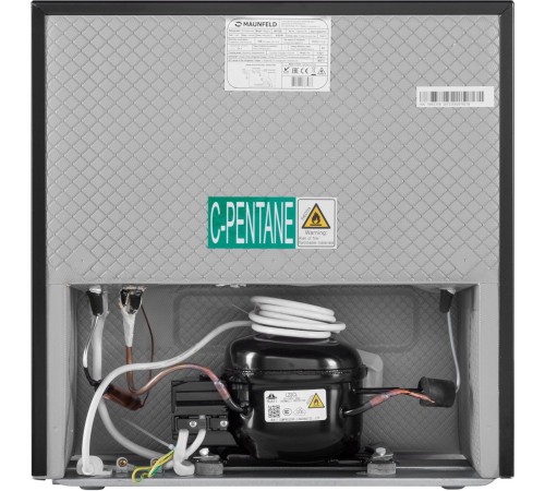 Холодильник Maunfeld MFF50B 1-нокамерн. черный мат.